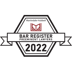 Martindale-Hubbell | Bar Register Preeminent Lawyers 2022